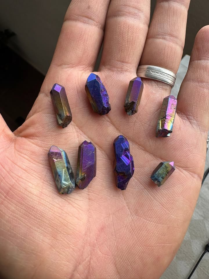 💎✨Pack 8 Cuarzos mini Aura