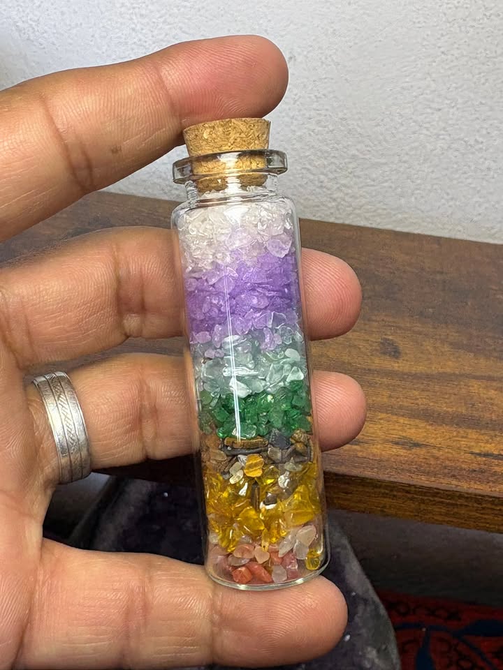 💎✨Frascos Energéticos de los 7 Chakras