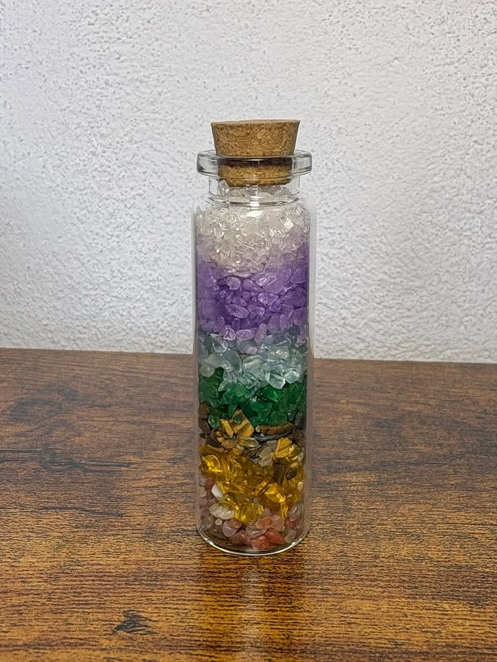 💎✨Frascos Energéticos de los 7 Chakras